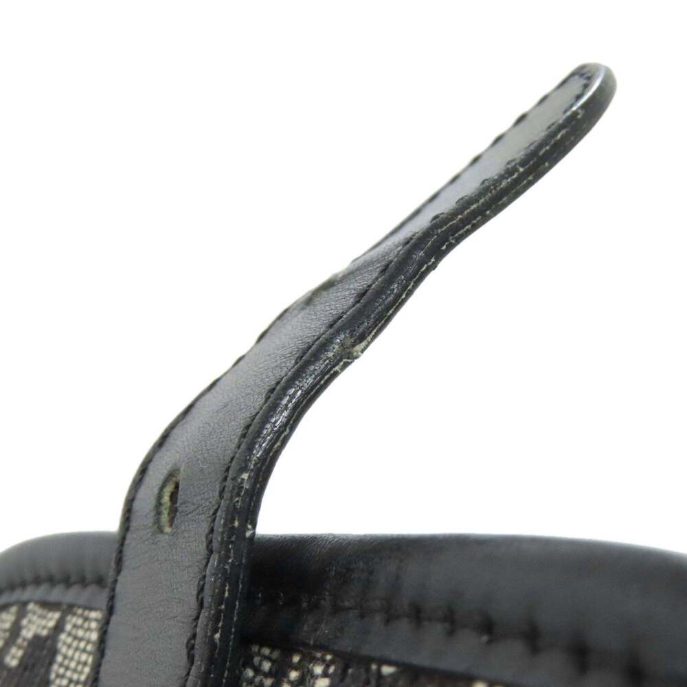 CHRISTIAN DIOR Black Canvas Trotter Shoulder Bag - Picture 15 of 16